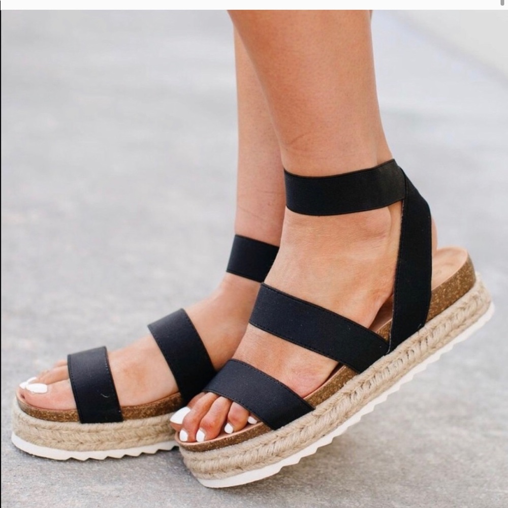 “Ashley” espadrille strappy sandal - Picture 2 of 3